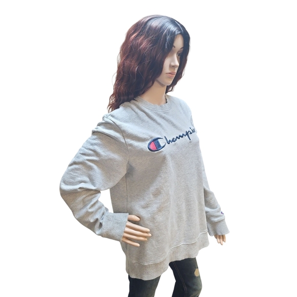 Champion Women's Gray Sweatshirt - Picture 3 of 5